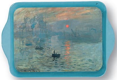 Tavita din metal - Claude Monet Soleil Levant | Cartexpo