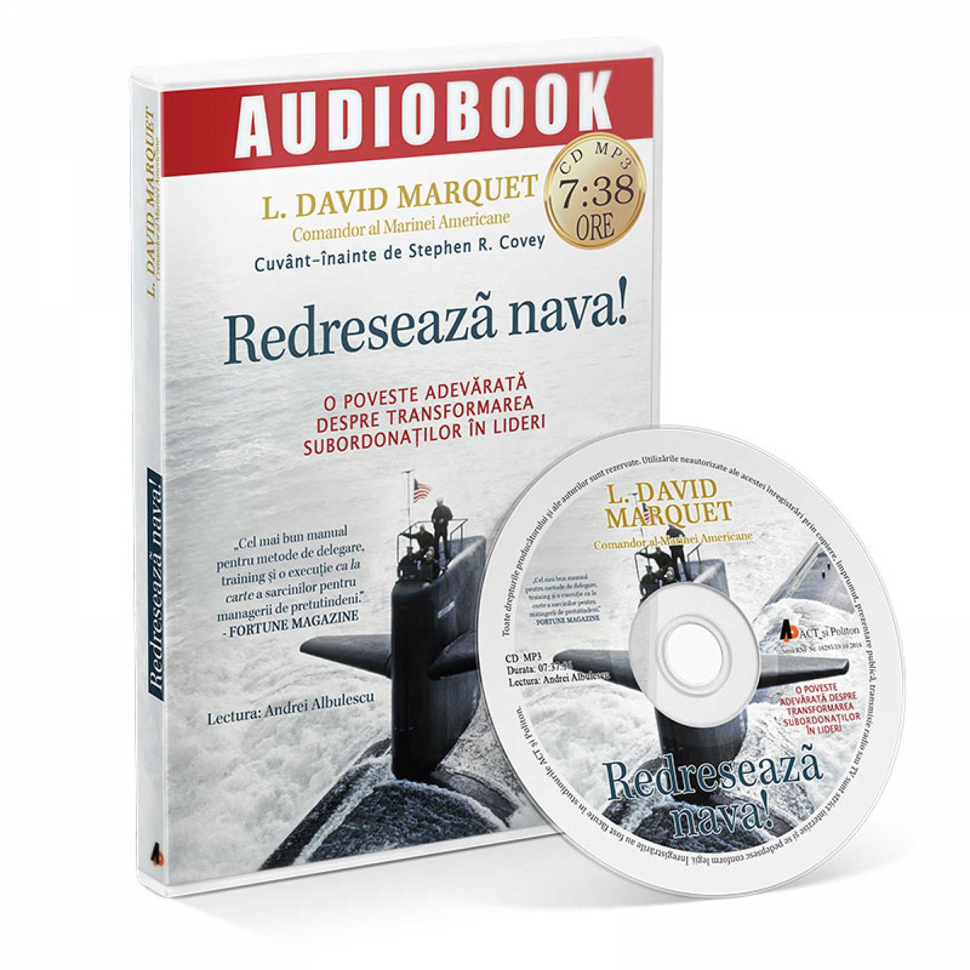 Redreseaza Nava! – Audiobook | L. David Marquet carturesti.ro poza bestsellers.ro