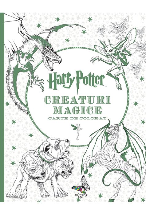 Harry Potter. Creaturi magice - carte de colorat |