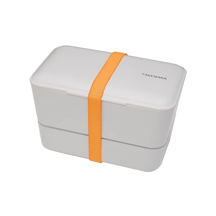 Cutie pentru pranz - Bento Box Expanded Double - Glacier Gray | Takenaka - 1 | YEO