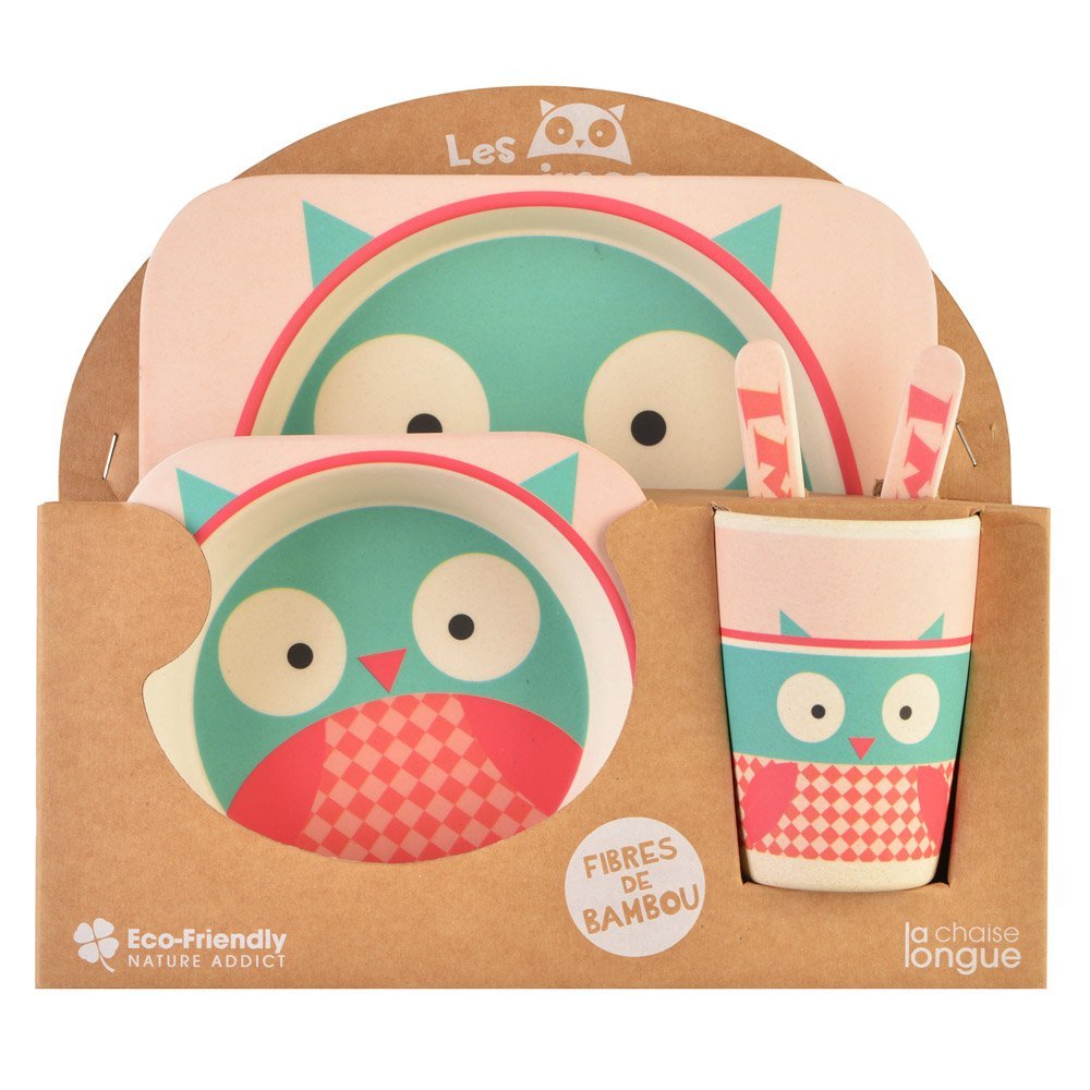 Set pentru pranz - Bamboo Owl | La Chaise Longue