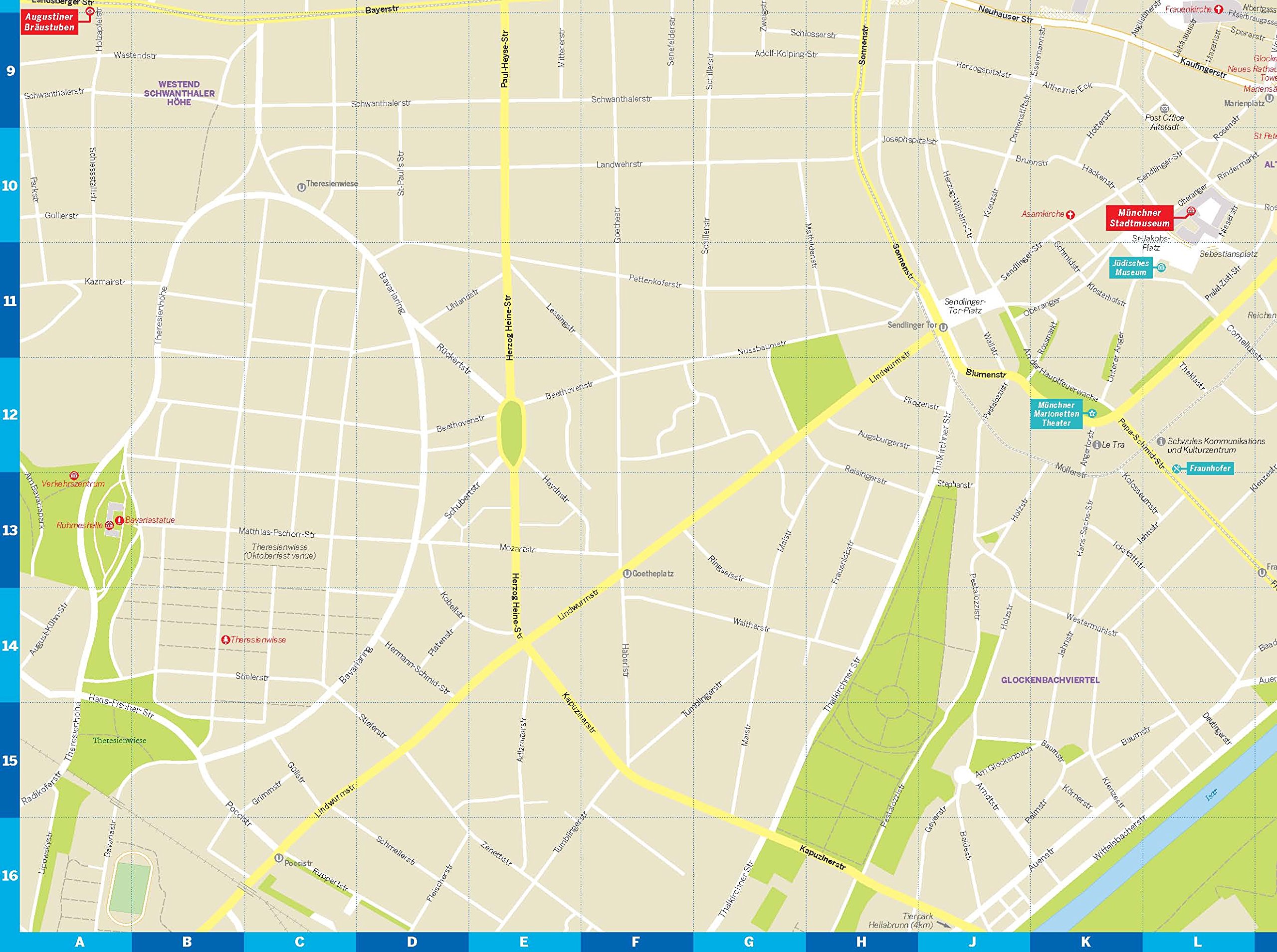 Lonely Planet Munich City Map |