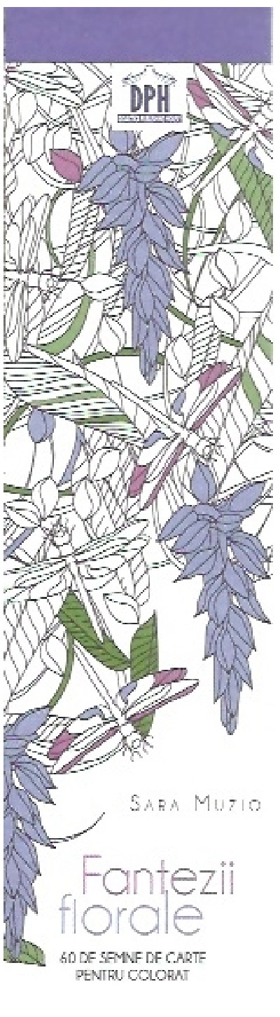Semne de carte de colorat. Fantezii florale | Carte 2022