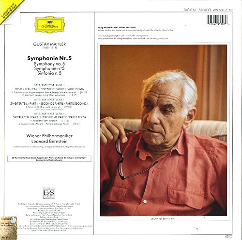 Mahler Symphonie No.5 - Vinyl | Wiener Philharmoniker, Gustav Mahler, Leonard Bernstein - 1 | YEO