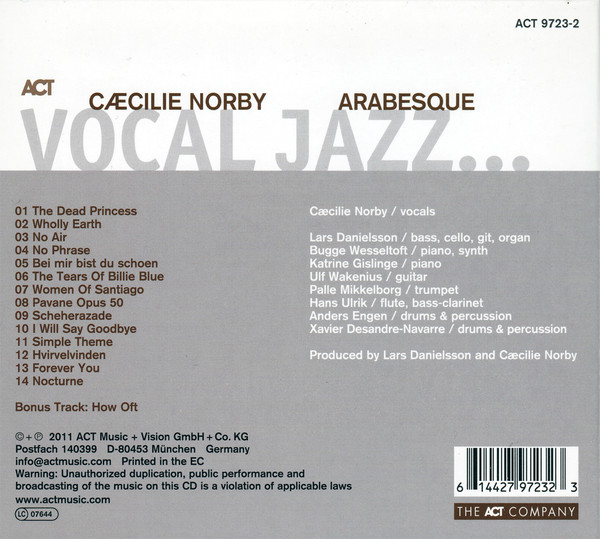 Arabesque | Caecilie Norby, Lars Danielsson