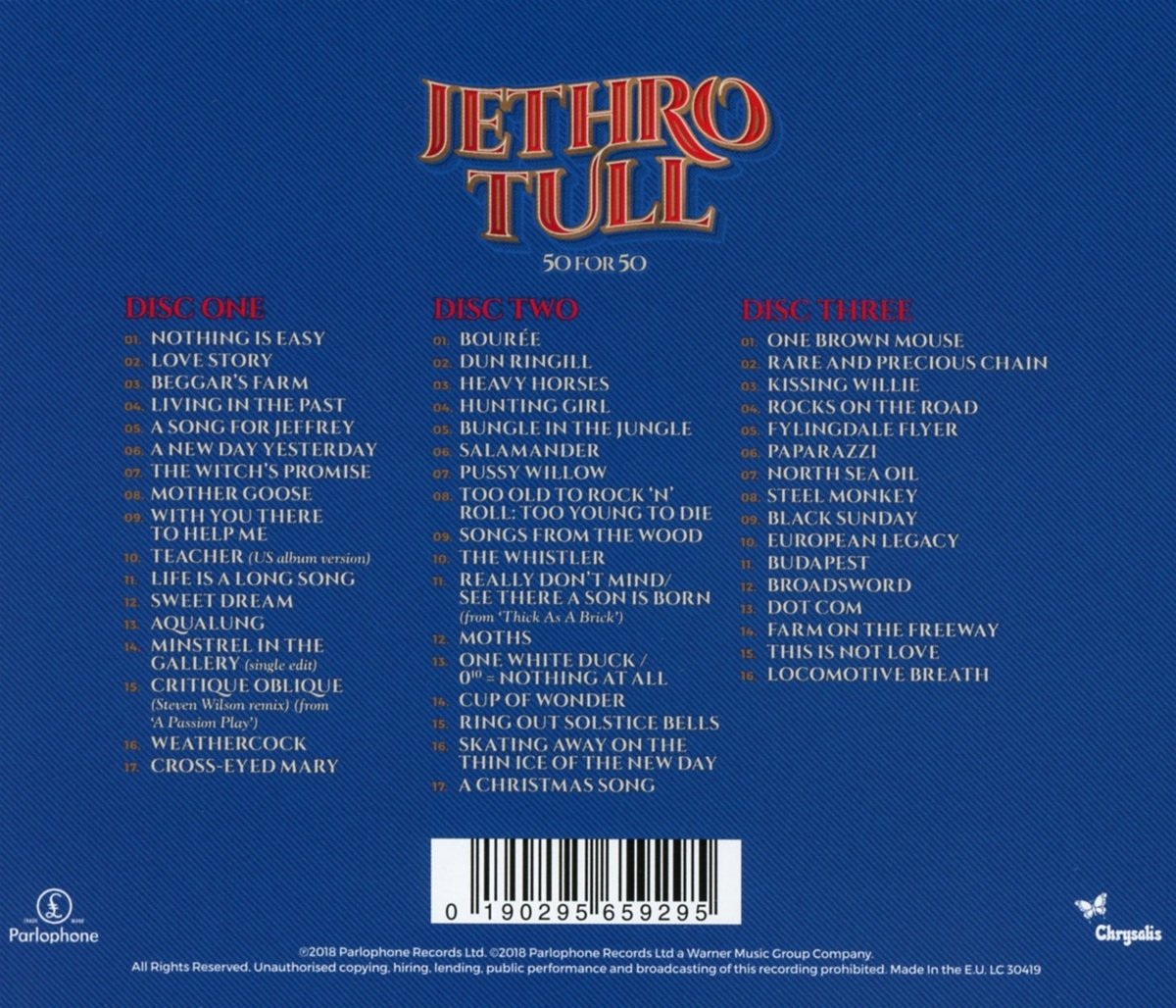 50 For 50 | Jethro Tull