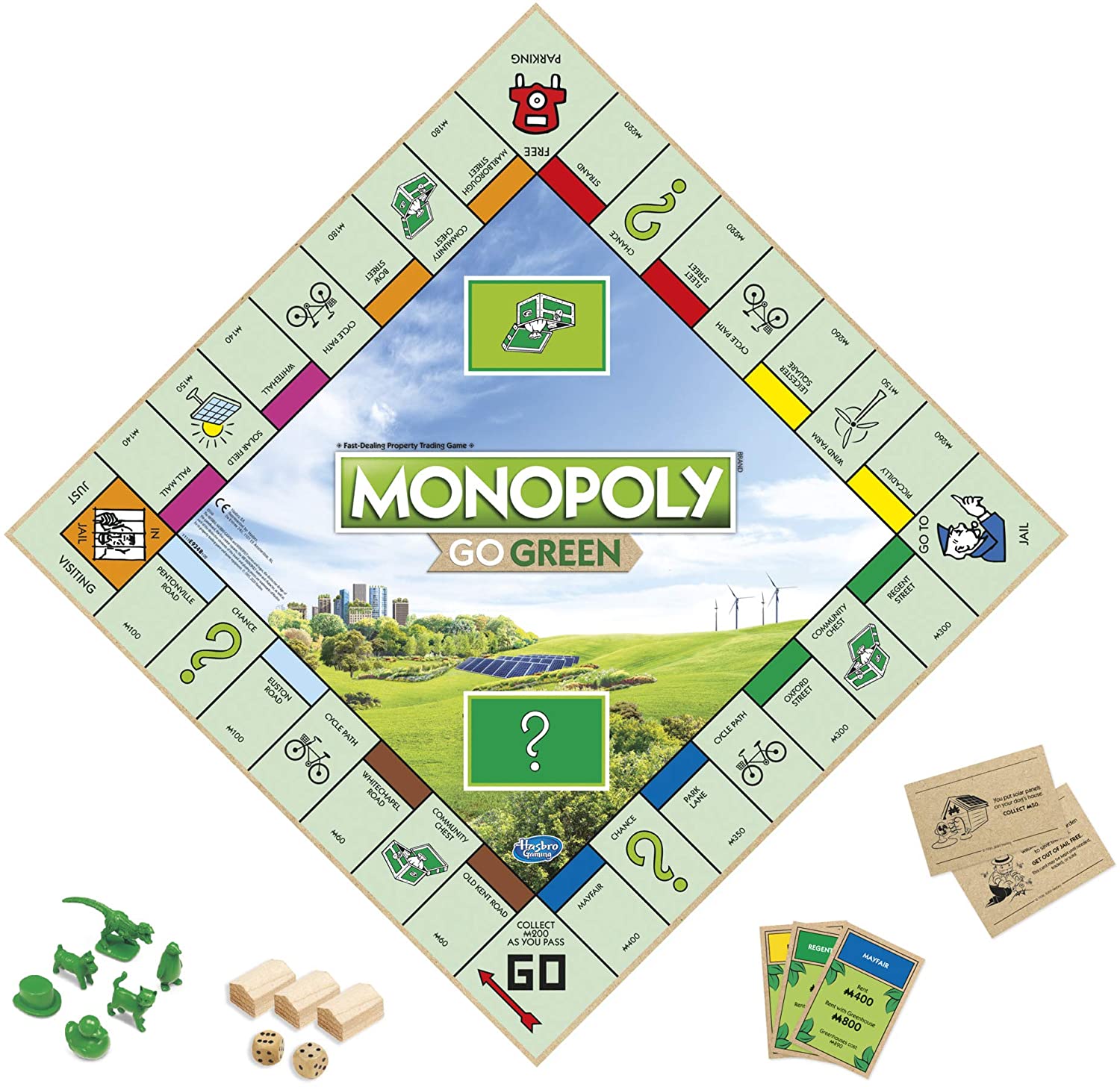 Joc - Monopoly Go Green | Hasbro - 6