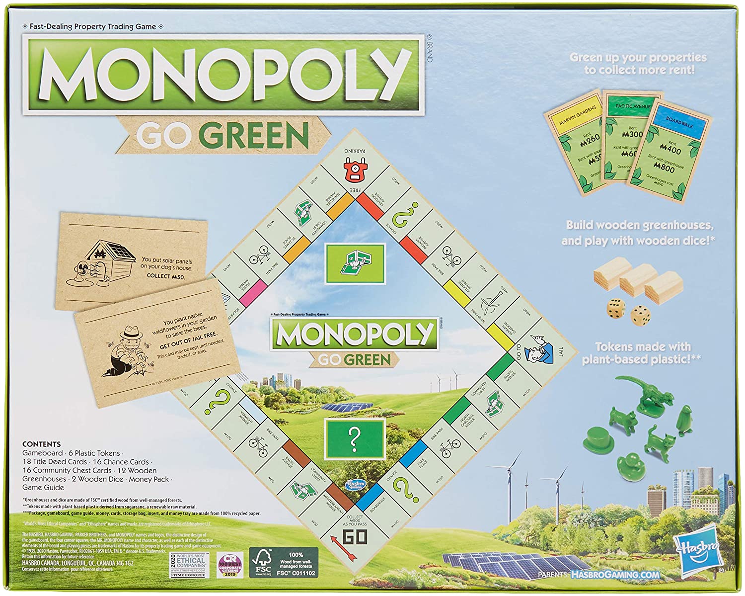 Joc - Monopoly Go Green | Hasbro - 3
