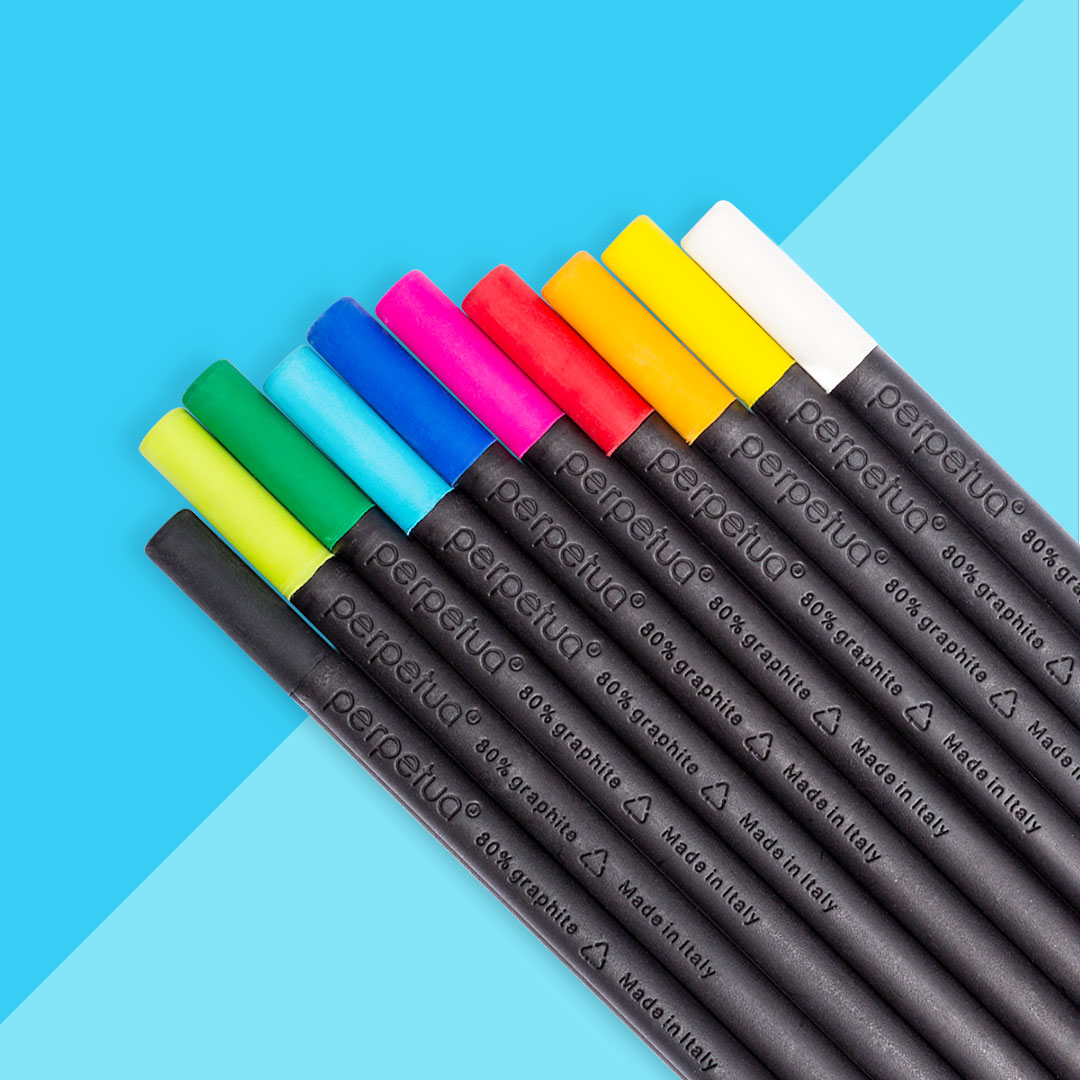 Creion Grafit - Perpetua The Pencil - Blue Light Eraser | Perpetua