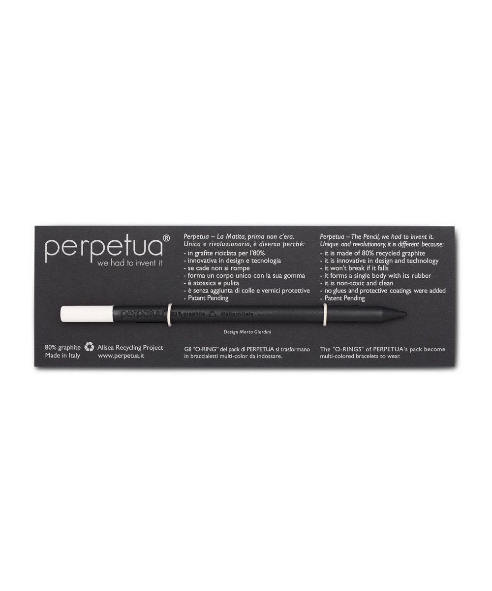 Creion Grafit - Perpetua the pencil - White Eraser | Perpetua