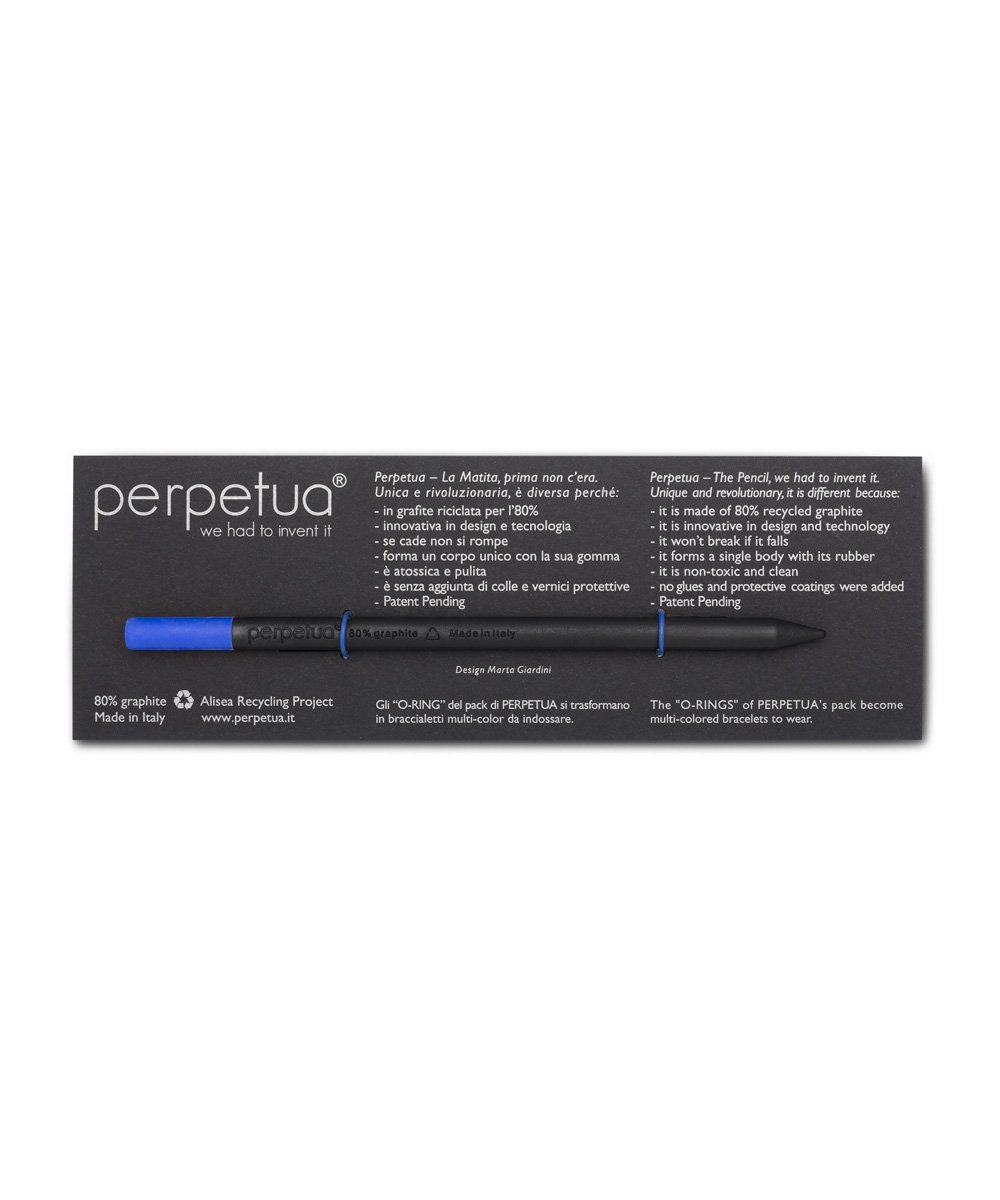 Creion Grafit - Perpetua the pencil - Blue Eraser | Perpetua