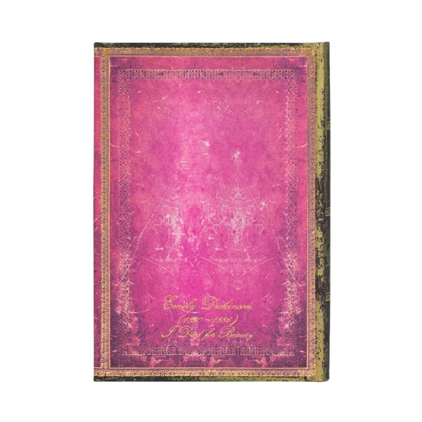 Jurnal - Mini, Lined, Wrap - Emily Dickinson, I Died for Beauty | Paperblanks image3