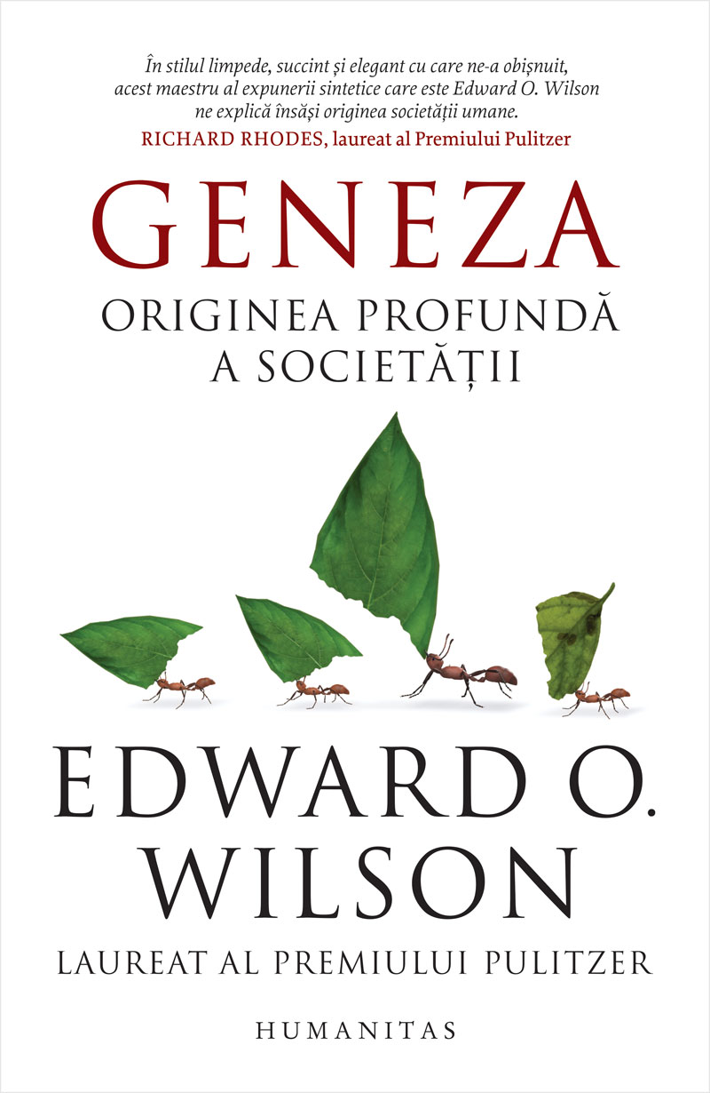 Geneza | Edward O. Wilson carturesti.ro imagine 2022