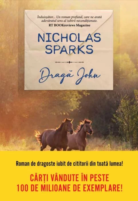 Draga John | Nicholas Sparks carturesti.ro poza bestsellers.ro