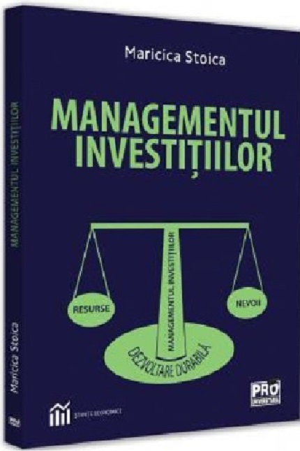 PDF Managementul investitiilor | Maricica Stoica carturesti.ro Business si economie