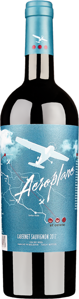 Vin rosu - Aeroplane, Cabernet Sauvignon, sec, 2017