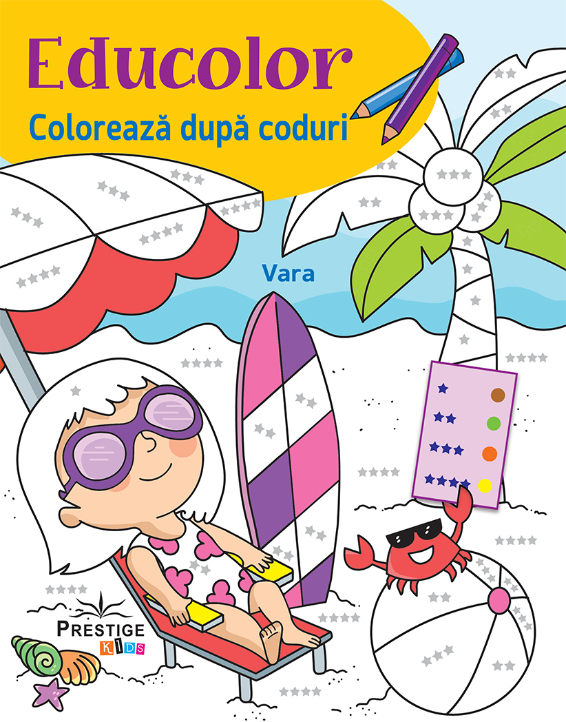 PDF Coloreaza dupa Coduri | Cecile Marbehant carturesti.ro Carte