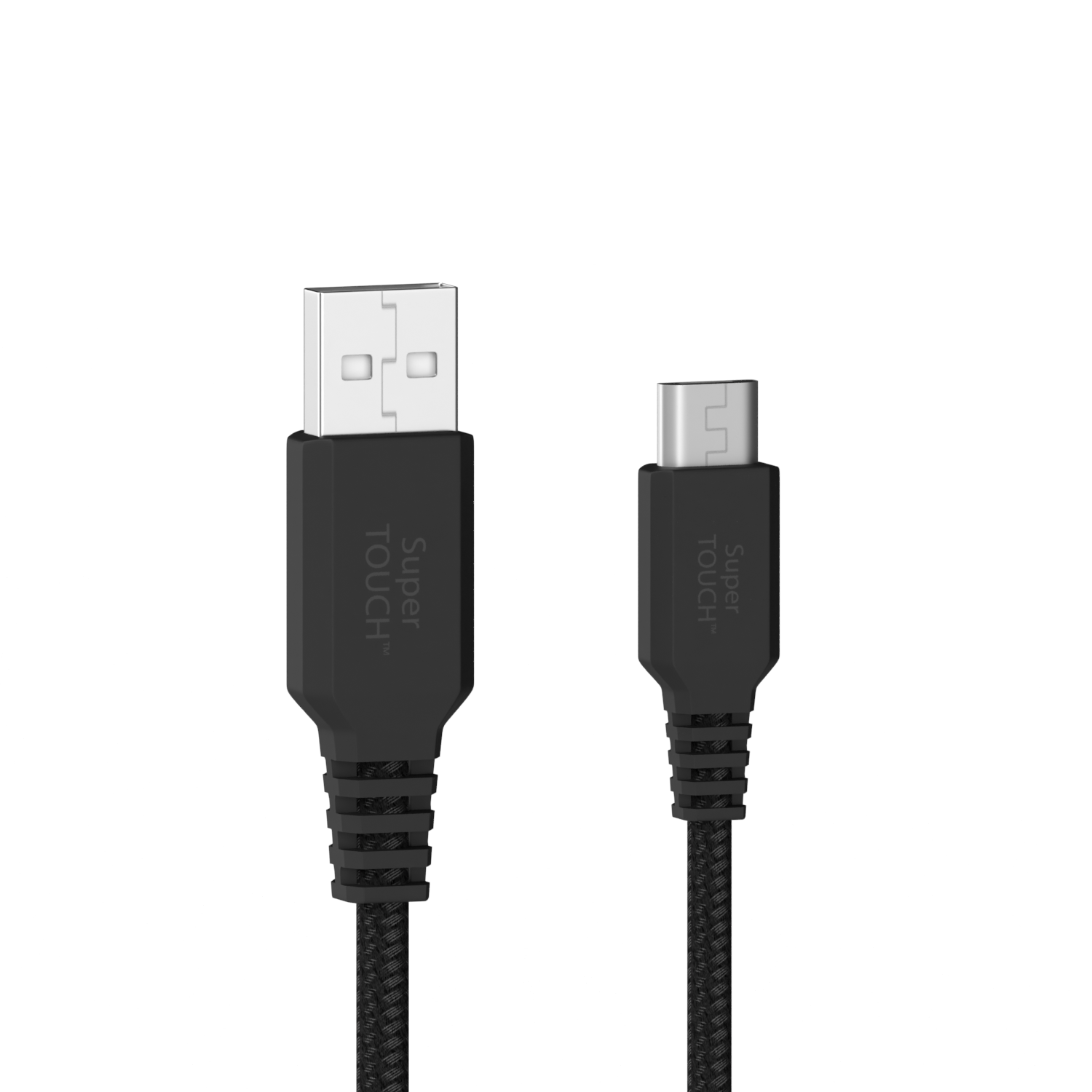 Cablu Micro USB de 1 m Super TOUCH, negru | Super Touch