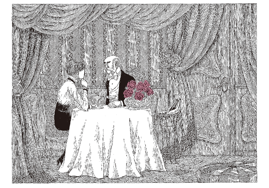 Set felicitari - Edward Gorey: Close Encounters Boxed Notecards | Pomegranate