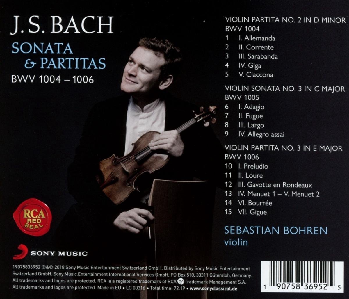 Bach: Violin Sonata & Partitas, BWV 1004-1006 | Johann Sebastian Bach