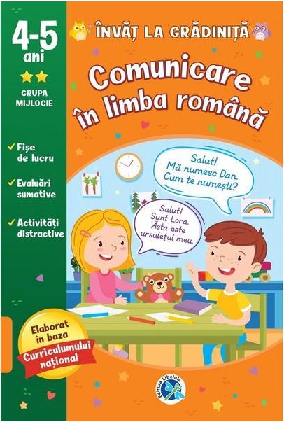 PDF Comunicare in limba romana: 4-5 ani grupa mijlocie | carturesti.ro Gradinita