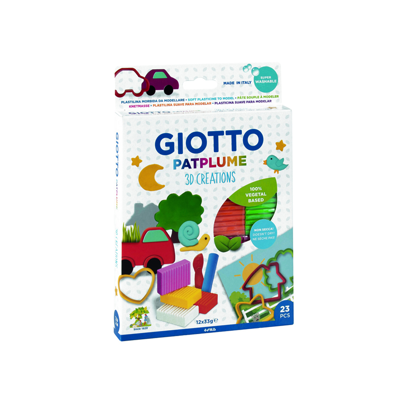 Set Plastelina - 3D Creations Giotto