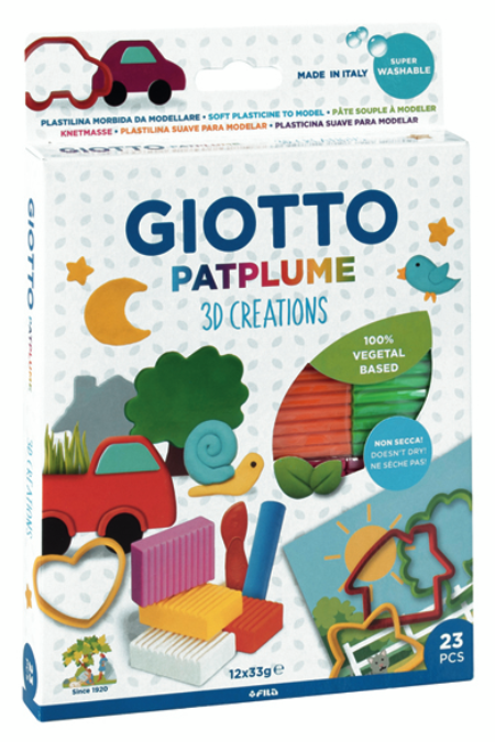 Set plastilina - 3D Creations Giotto | Fila