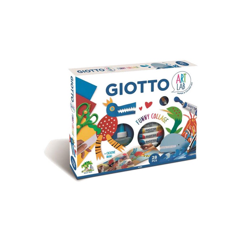 Set creativ - Funny Collage Art Lab | Giotto - 1 | YEO