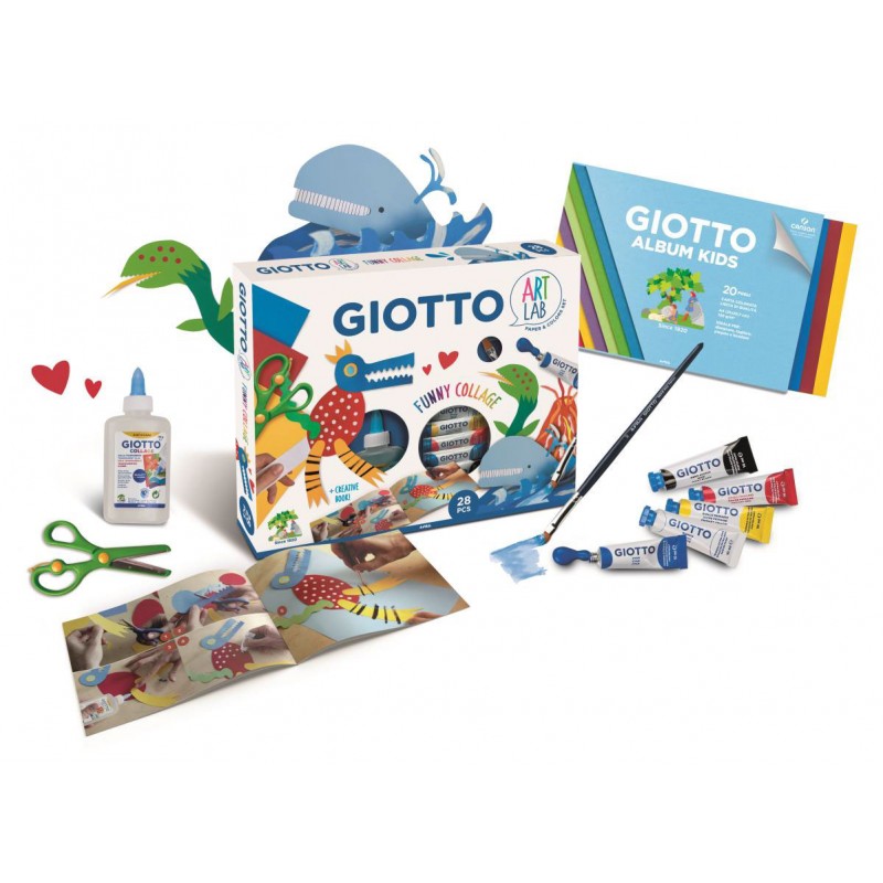 Set creativ - Funny Collage Art Lab | Giotto