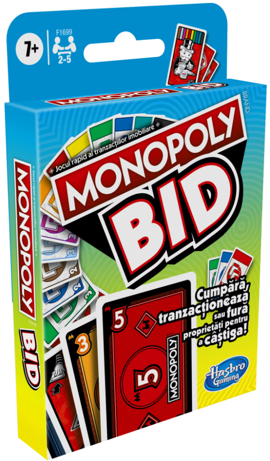 Joc - Monopoly Bid | Hasbro