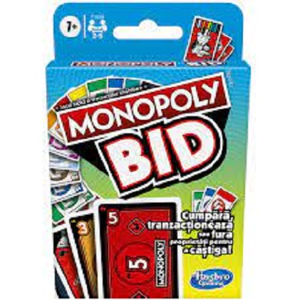 Monopoly Bid, Joc de carti | Hasbro