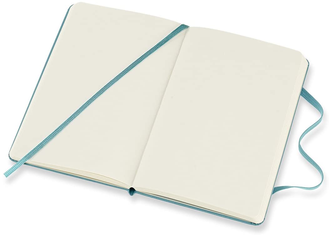 Carnet - Moleskine Classic - Hard Cover, Pocket, Plain - Reef Blue | Moleskine - 2 | YEO