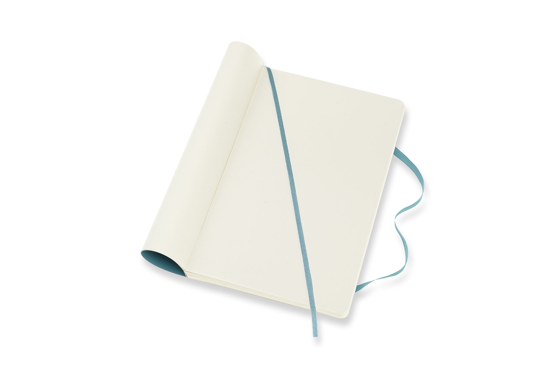 Carnet - Moleskine Classic - Large, Soft Cover, Plain - Blue Reef | Moleskine - 2 | YEO