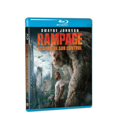 Rampage: Scapati de sub control (Blu Ray Disc) / Rampage | Brad Peyton
