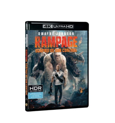 Rampage: Scapati de sub control 4K (Blu Ray Disc) / Rampage | Brad Peyton
