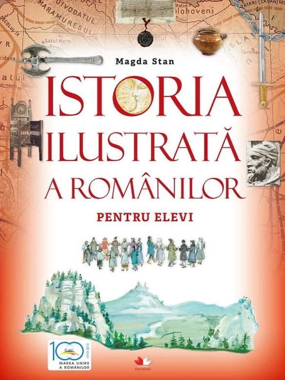 Istoria ilustrata a romanilor pentru elevi | carturesti.ro poza bestsellers.ro
