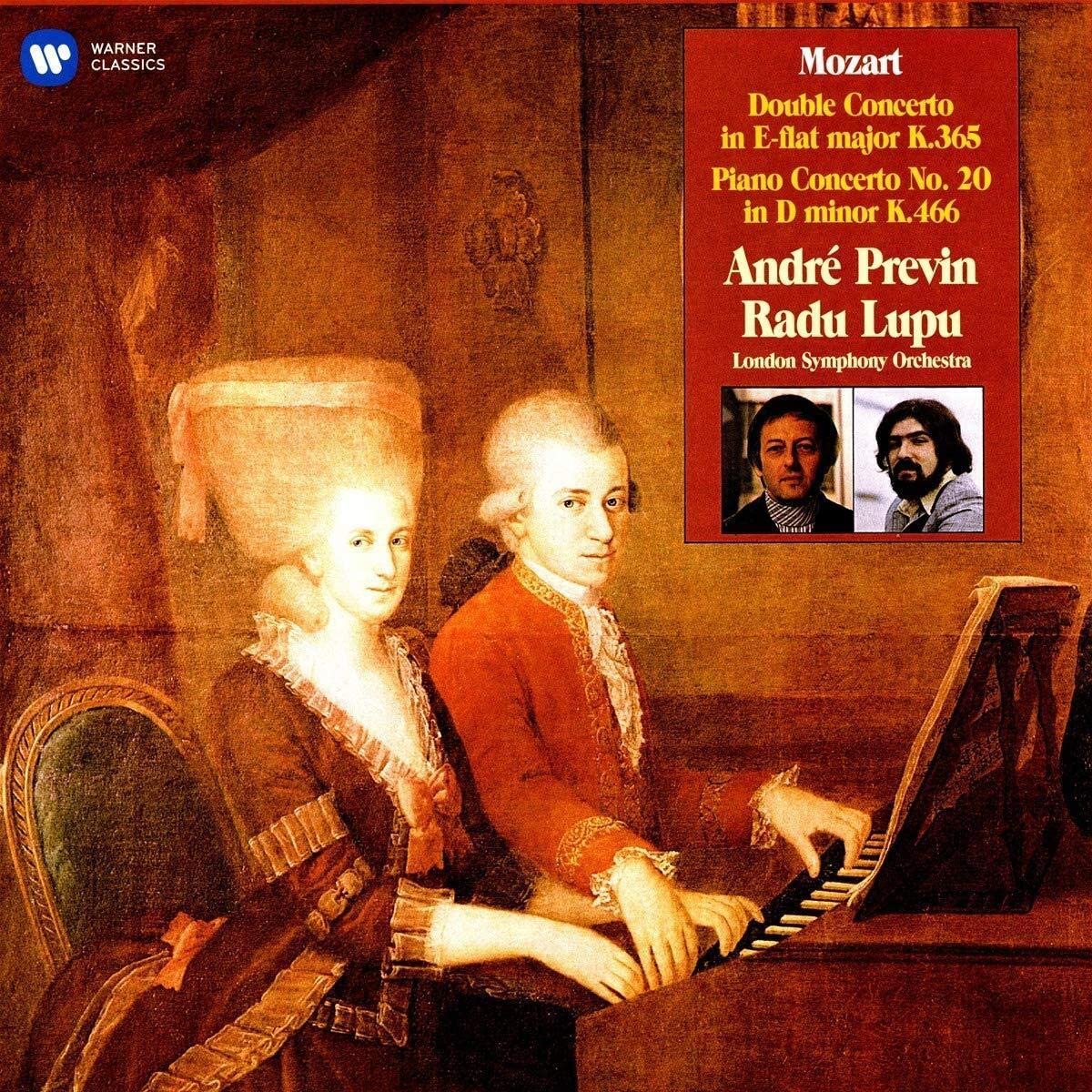 Mozart: Two-Piano Concerto K.365 & Piano Concerto K.466 - Vinyl | Wolfgang Amadeus Mozart, Andre Previn, Radu Lupu