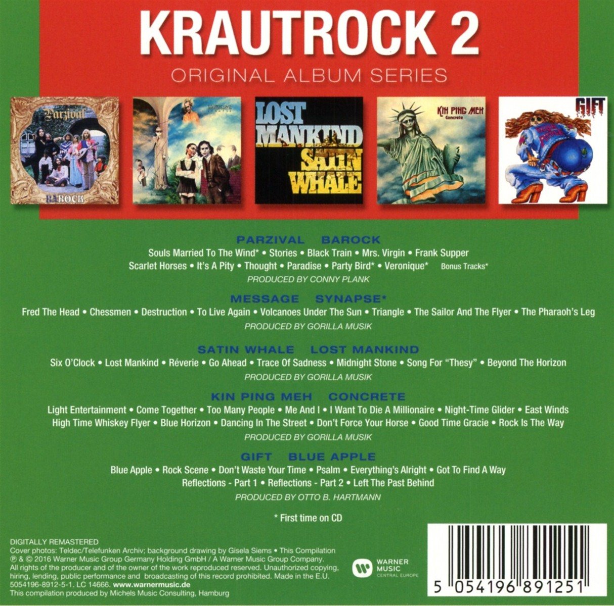 Krautrock: Original Album Series Vol 2 | Various Artists