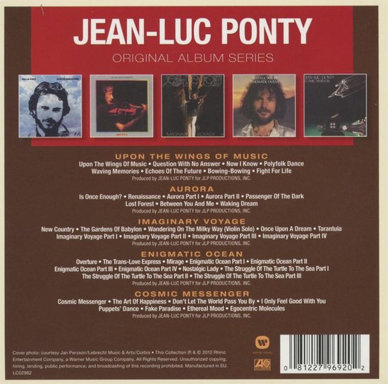 Original Album Series | Jean-Luc Ponty