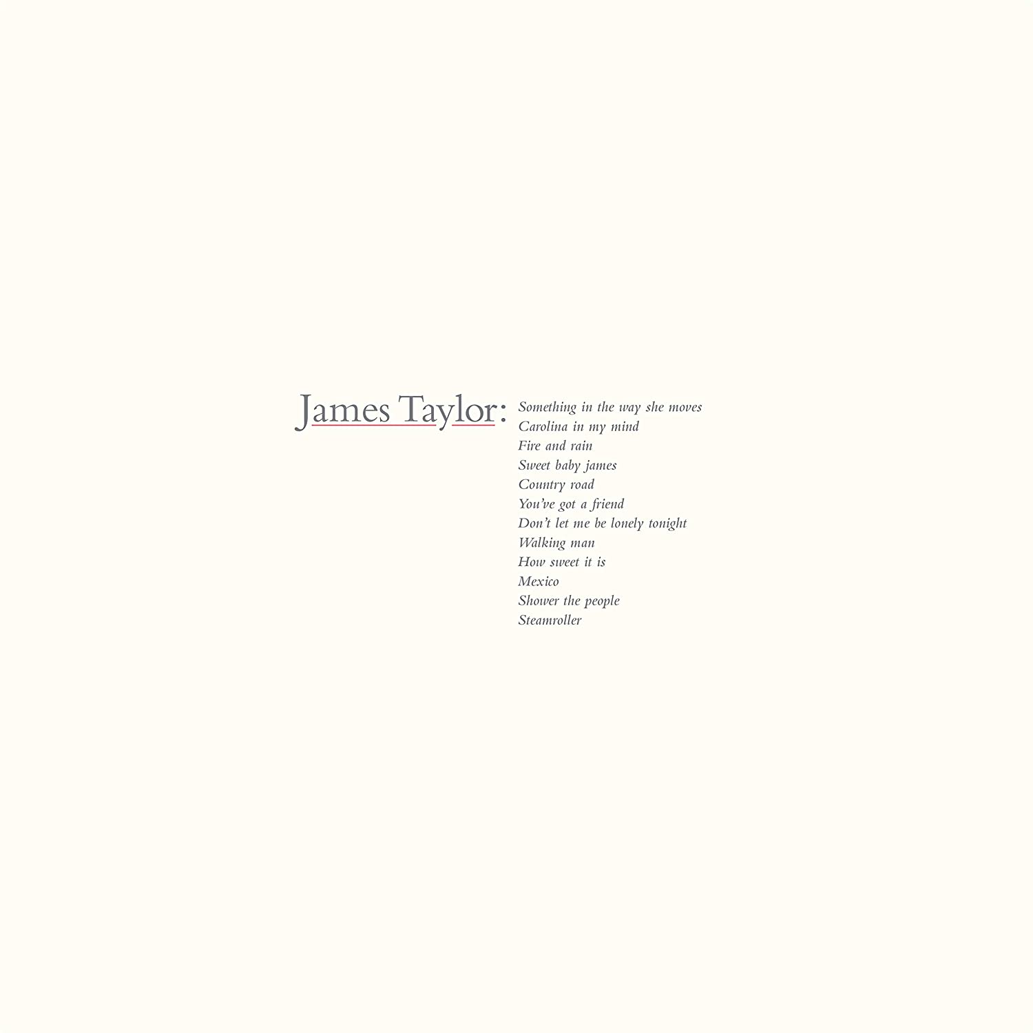 James Taylor\'s Greatest Hits - Vinyl | James Taylor - 1 | YEO