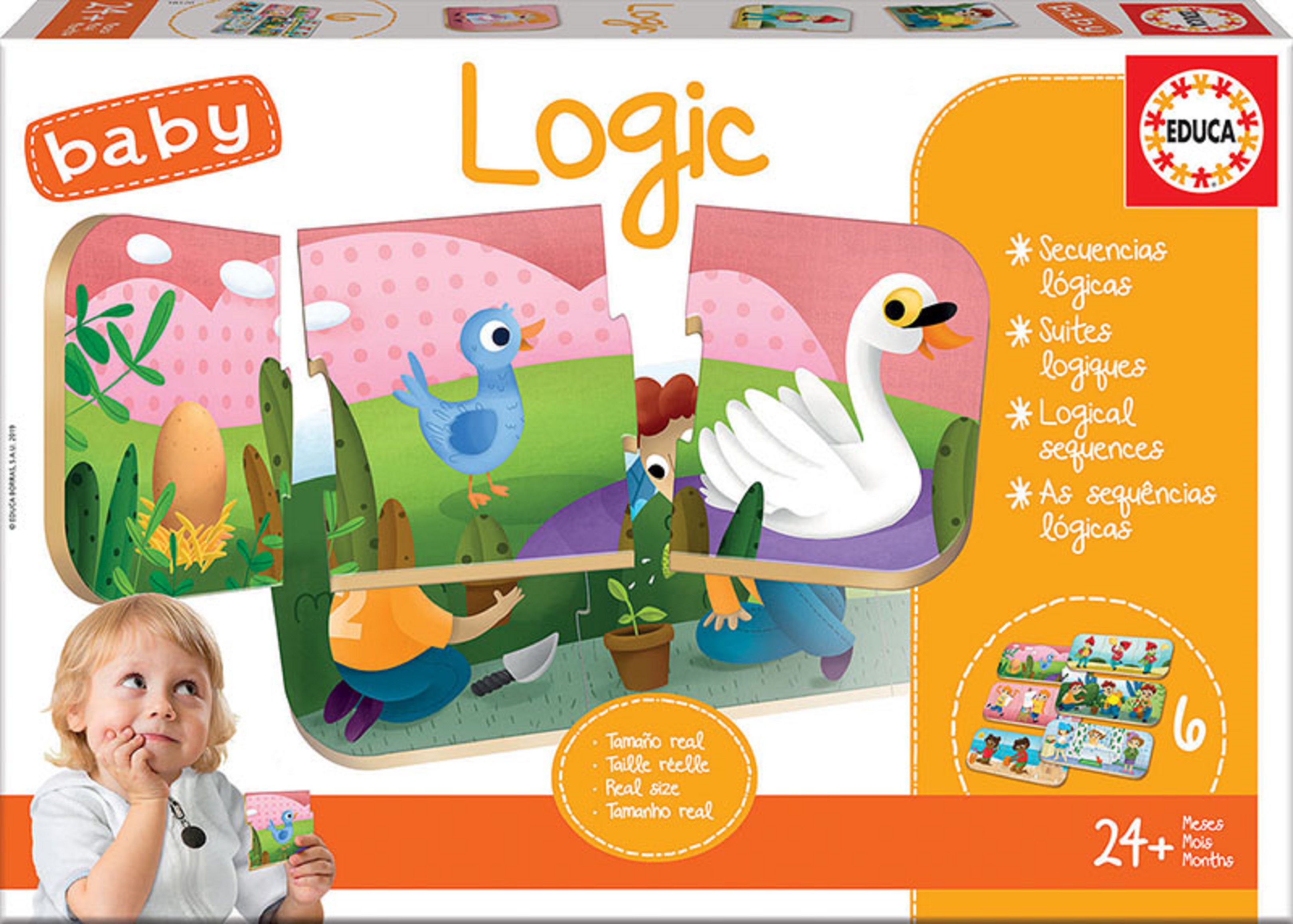 Puzzle - Juego Baby Logic | Educa - 1 | YEO