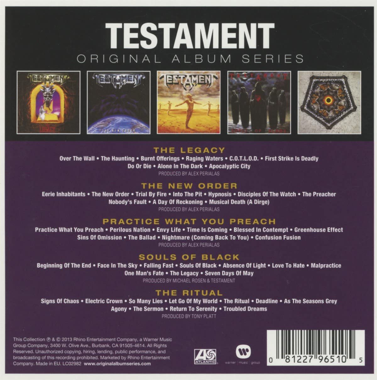 Testament - Original Album Series | Testament