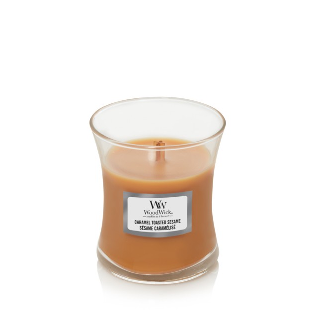  Lumanare parfumata - Mini Jar - Caramel Toasted Sesame | WoodWick 