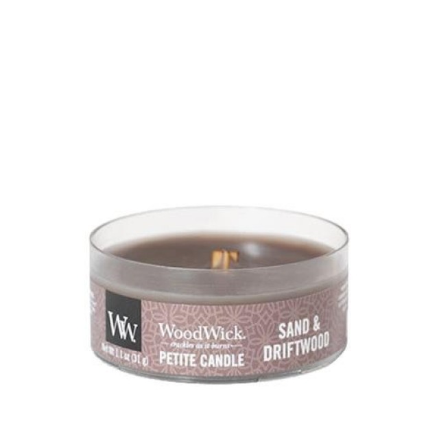  Lumanare parfumata - Petite - Sand and Driftwood | WoodWick 