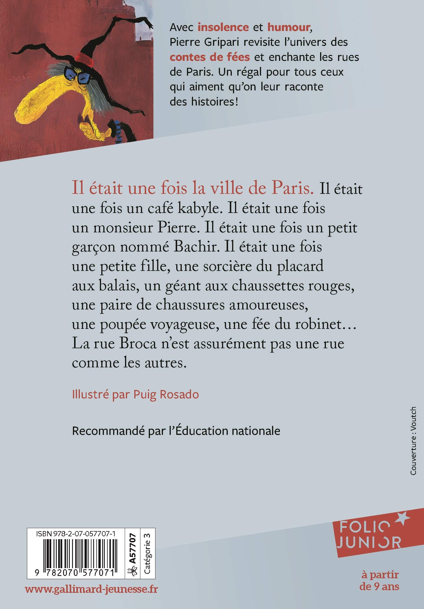 La sorciere de la rue Mouffetard et autres contes de la rue Broca | Pierre Gripari - 1 | YEO