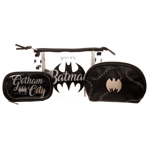 Set cadou 3 truse pentru cosmetice - Batman | Bioworld