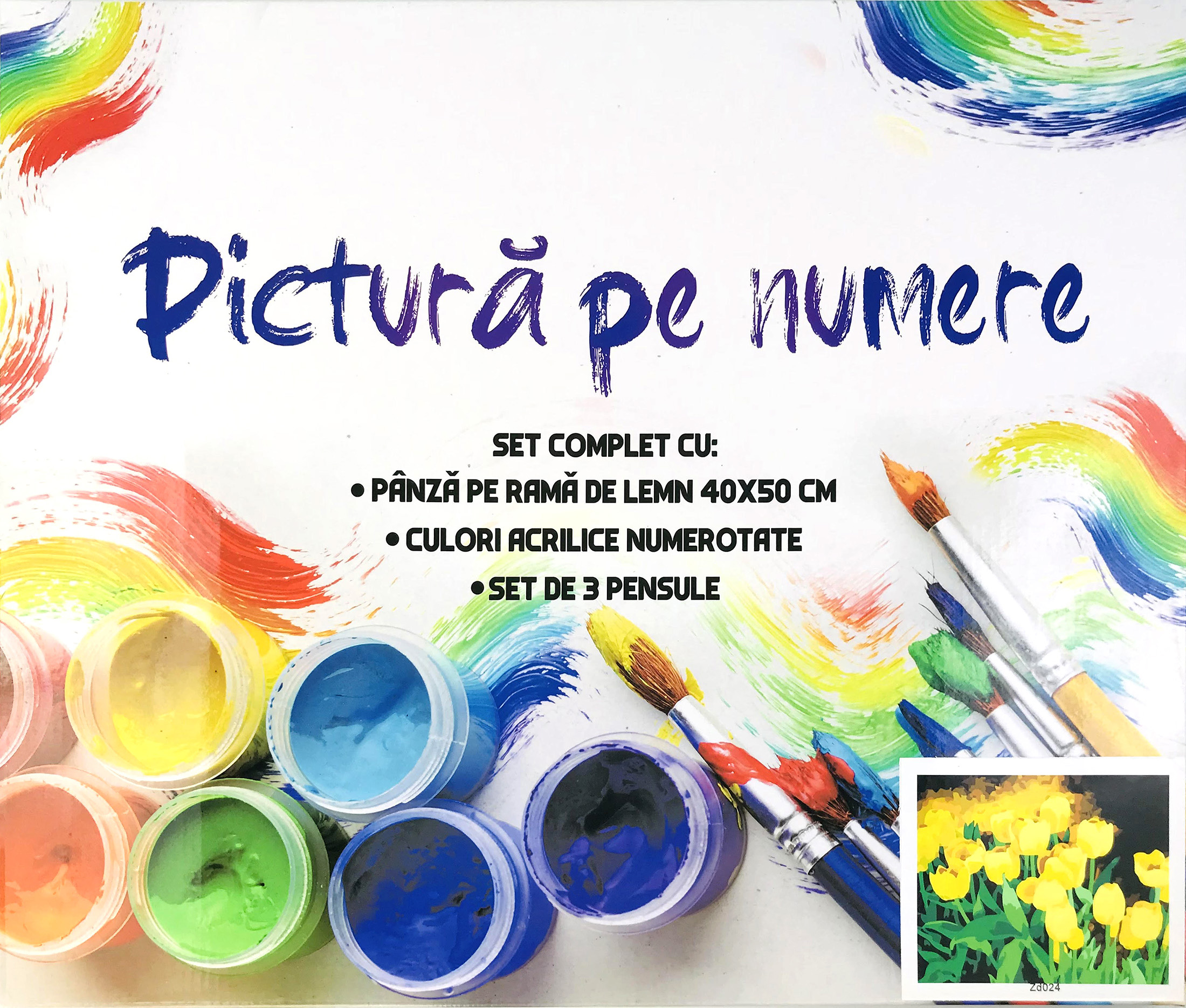 Kit pictura pe numere - Sufletul Primaverii | Incredible - 5 | YEO