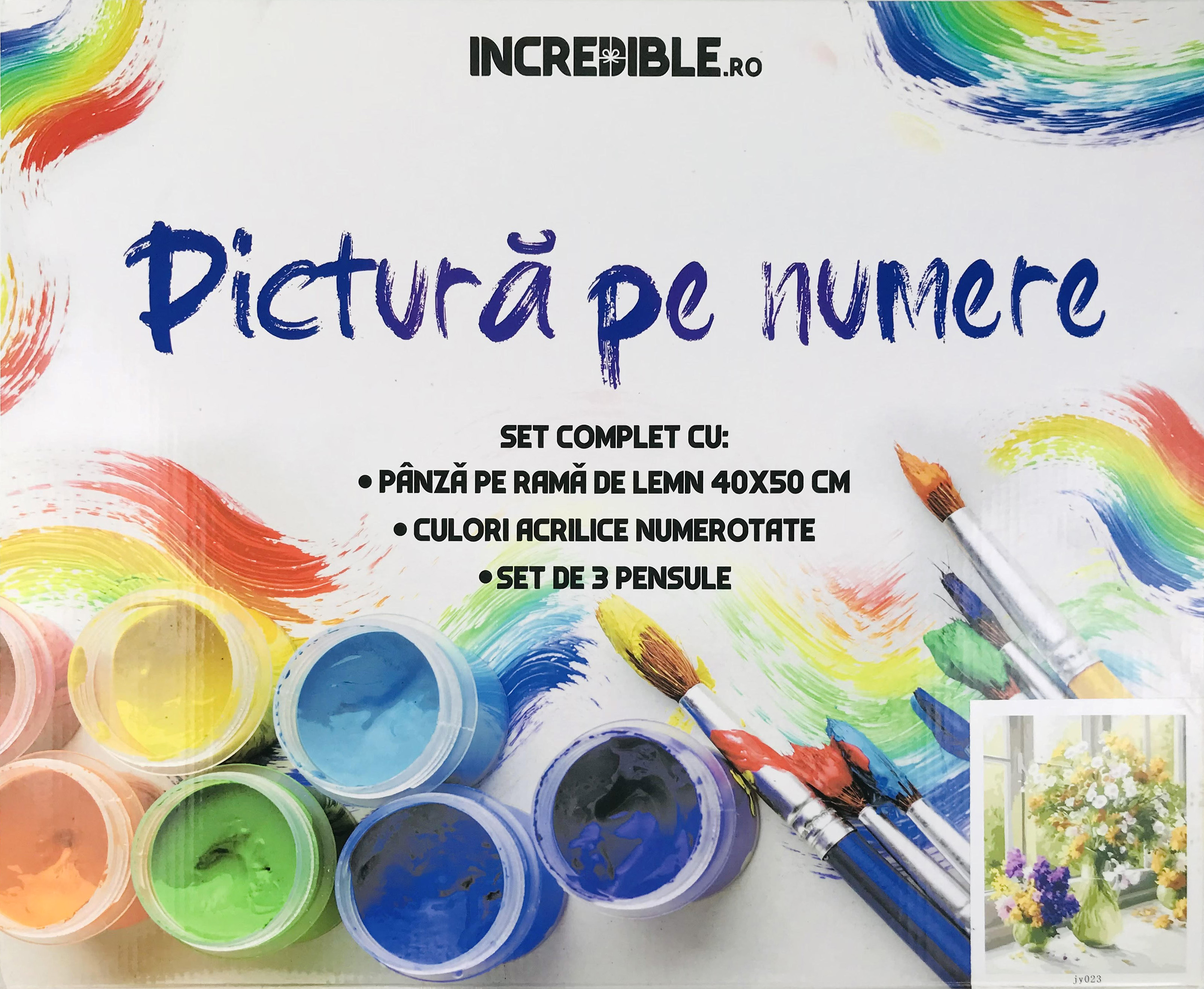 Kit pictura pe numere - Prospetime | Incredible
