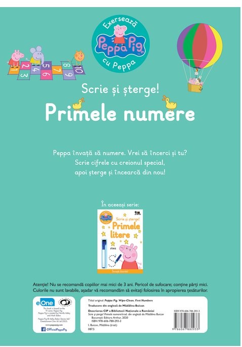 Exerseaza cu Peppa. Primele numere | Neville Astley