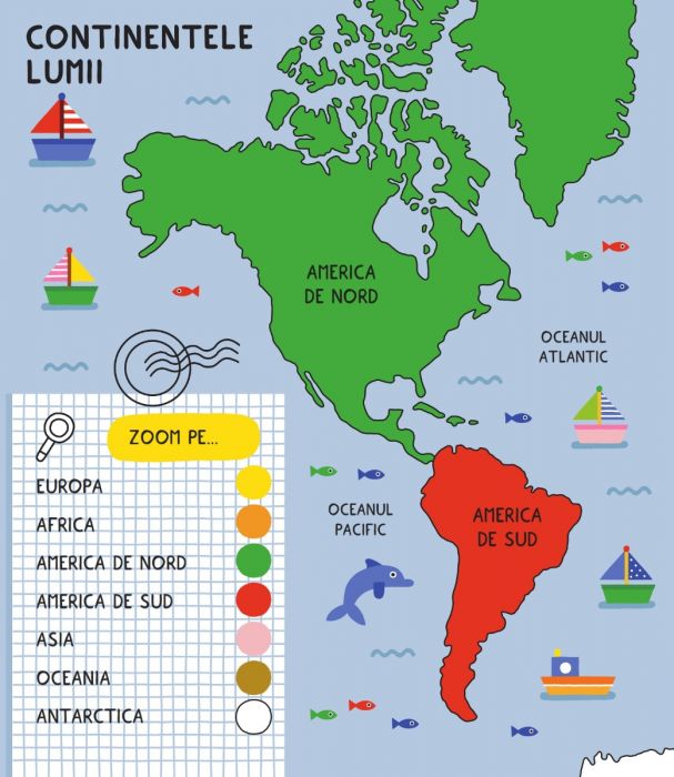 Primul meu atlas | Sandrine Le Guen, Steffie Brocoli - 3 | YEO